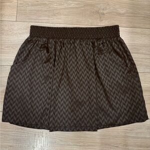 Women’s chevron skirt